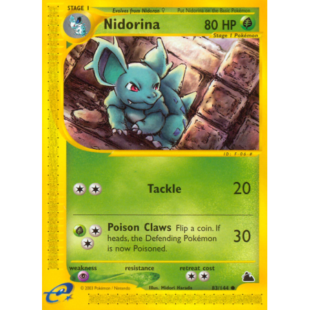 Nidorina (Reverse Holo)