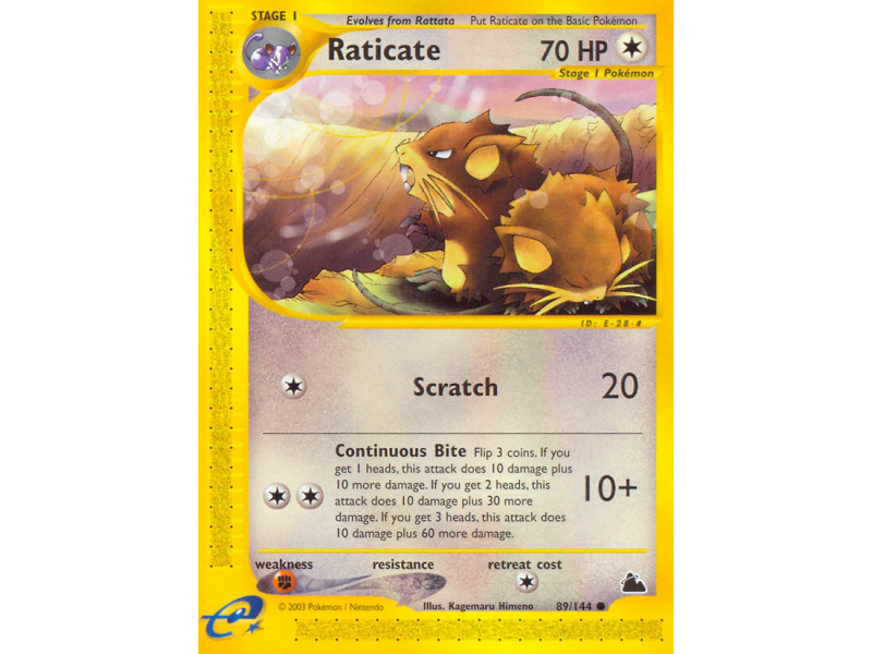 Raticate (Reverse Holo)