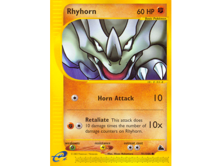 Rhyhorn (Reverse Holo)