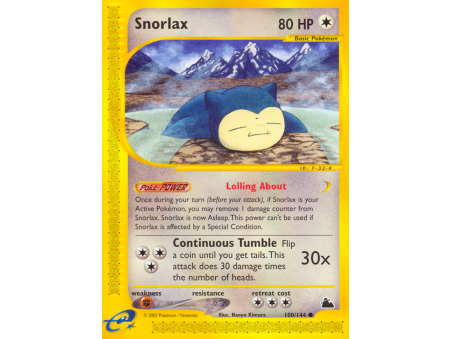 Snorlax (Reverse Holo)