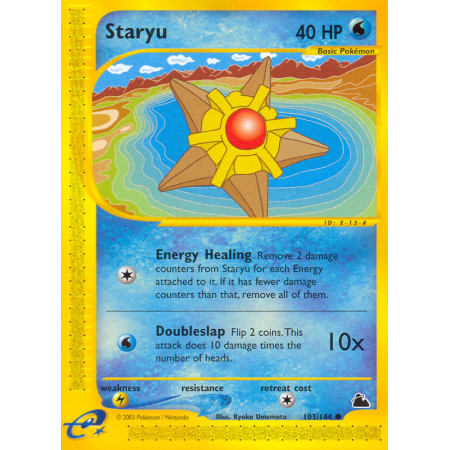 Staryu (Reverse Holo)