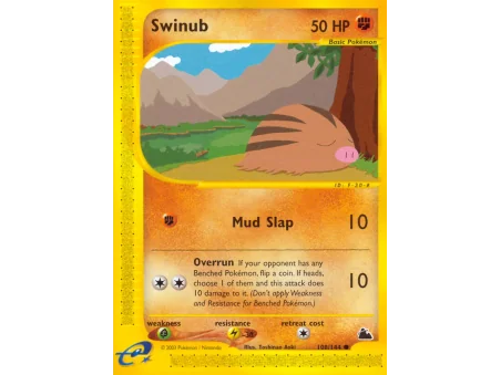 Swinub (Reverse Holo)
