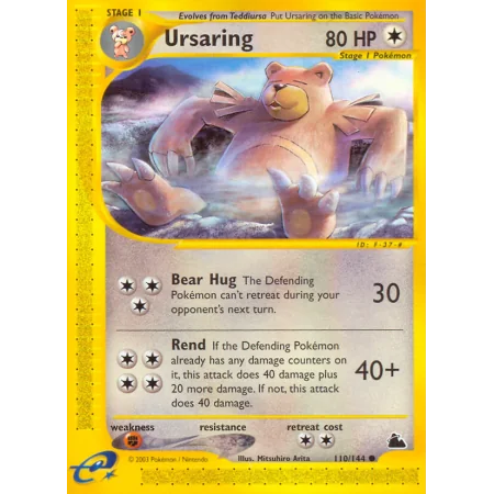 Ursaring (Reverse Holo)