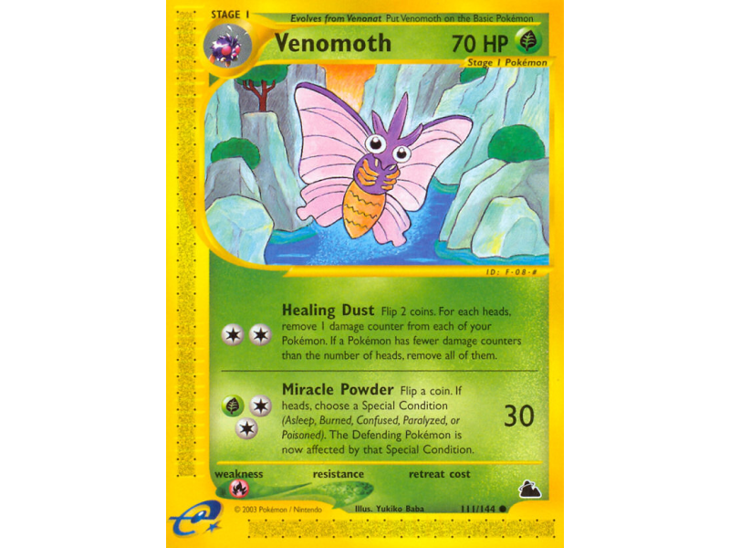 Venomoth (Reverse Holo)