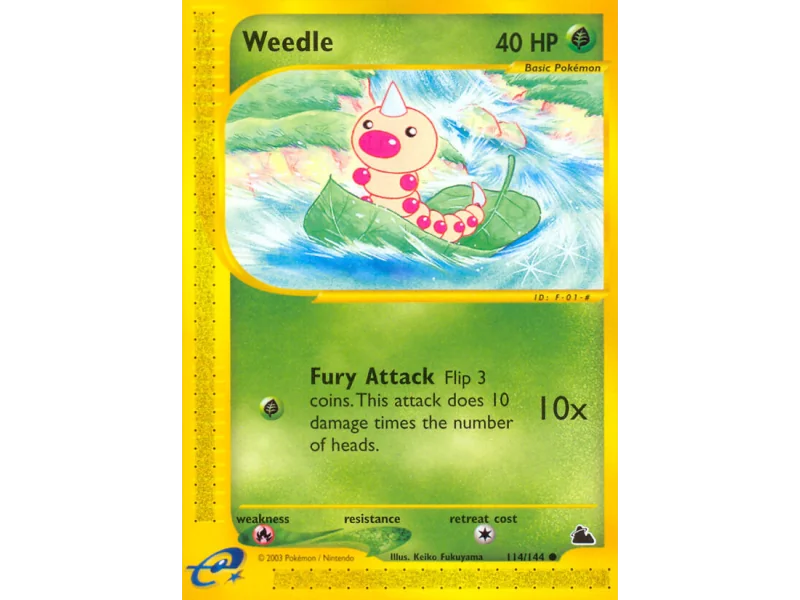Weedle (Reverse Holo)
