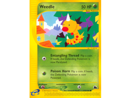 Weedle (Reverse Holo)