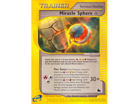 Miracle Sphere α (Reverse Holo)