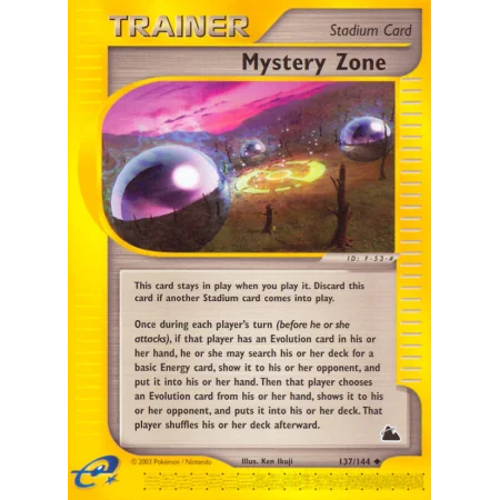 Mystery Zone (Reverse Holo)
