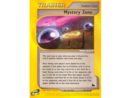 Mystery Zone (Reverse Holo)