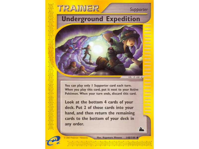 Underground Expedition (Reverse Holo)