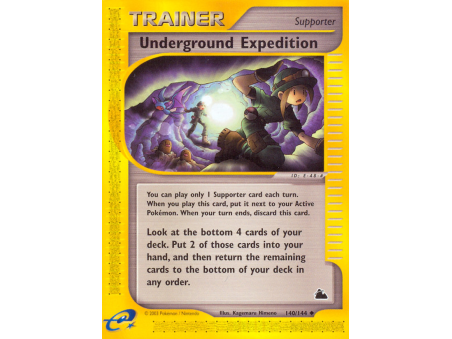 Underground Expedition (Reverse Holo)