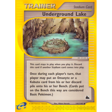 Underground Lake (Reverse Holo)