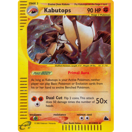 Kabutops (Holo)