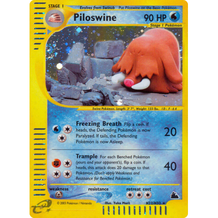 Piloswine (Holo)