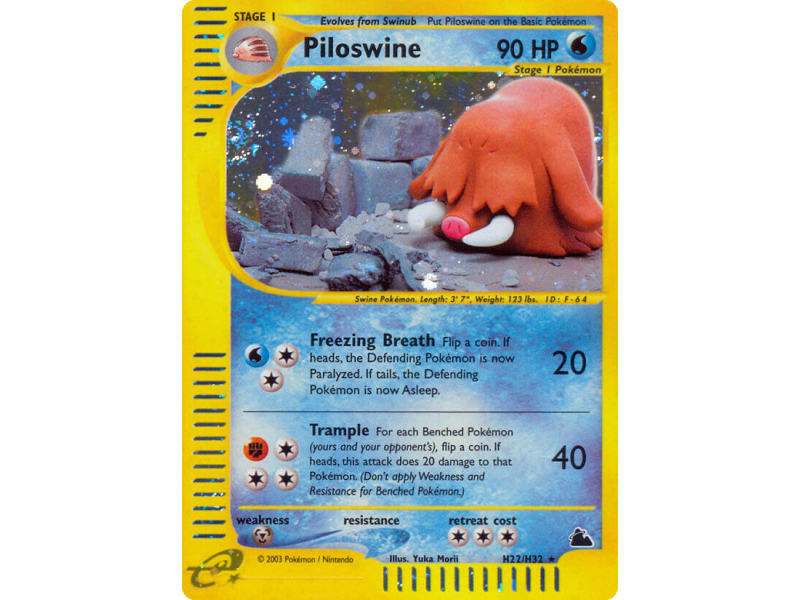 Piloswine (Holo)