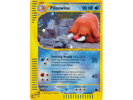 Piloswine (Holo)