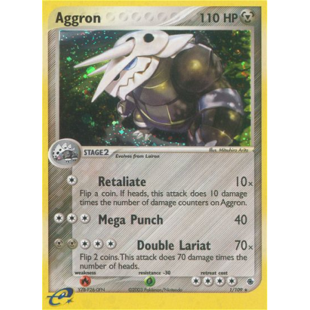 Aggron (Reverse Holo)