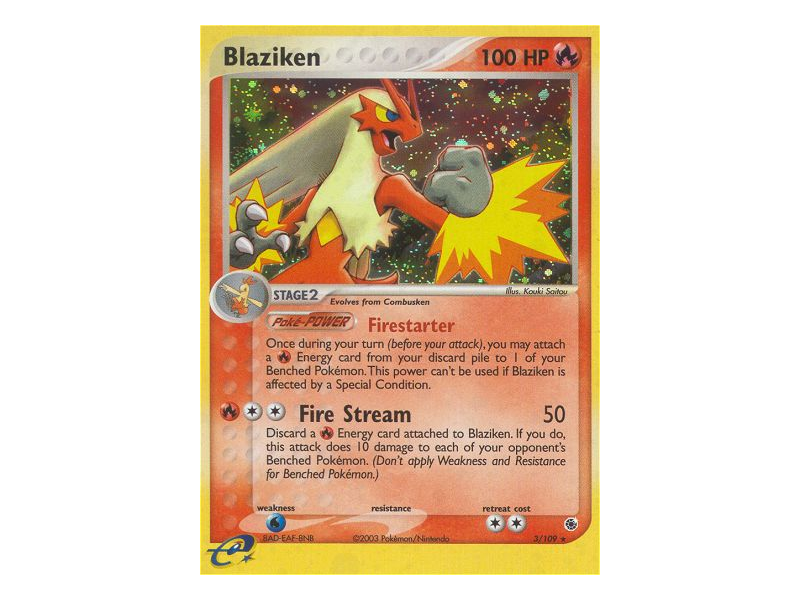 Blaziken (Reverse Holo)