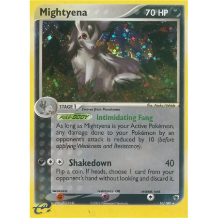 Mightyena (Reverse Holo)