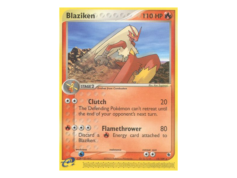 Blaziken (Reverse Holo)