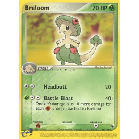 Breloom (Reverse Holo)