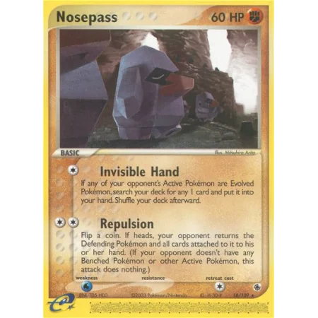 Nosepass (Reverse Holo)