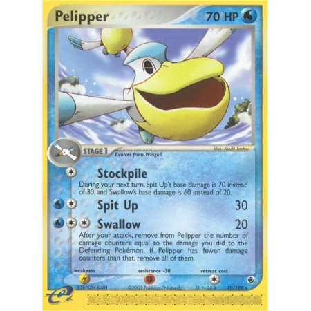 Pelipper (Reverse Holo)
