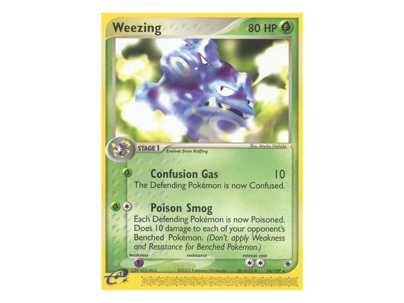 Weezing (Reverse Holo)