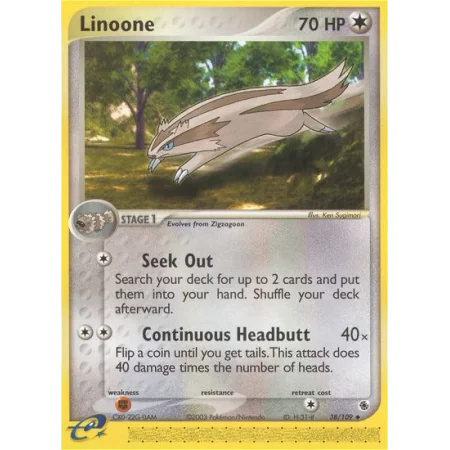 Linoone (Reverse Holo)
