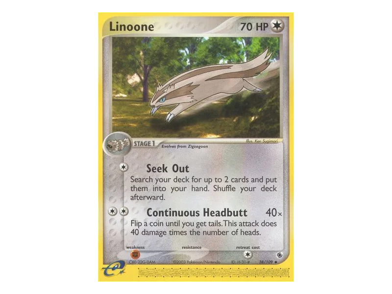 Linoone (Reverse Holo)