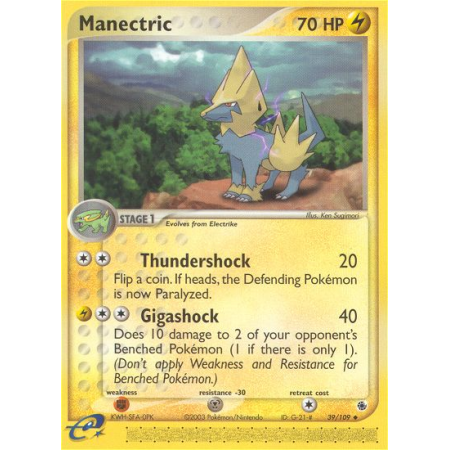 Manectric (Reverse Holo)