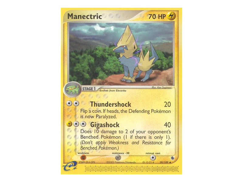 Manectric (Reverse Holo)