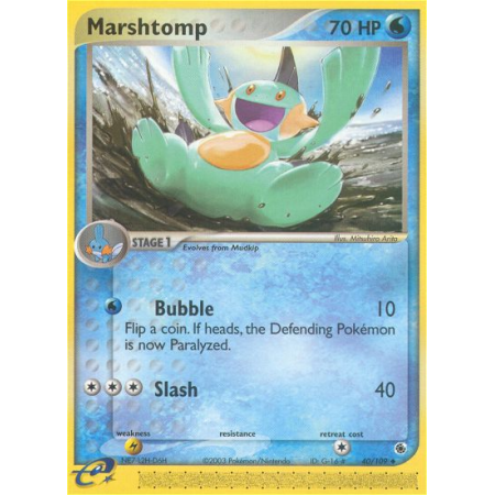 Marshtomp (Reverse Holo)