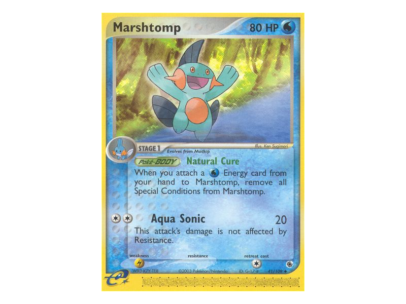 Marshtomp (Reverse Holo)