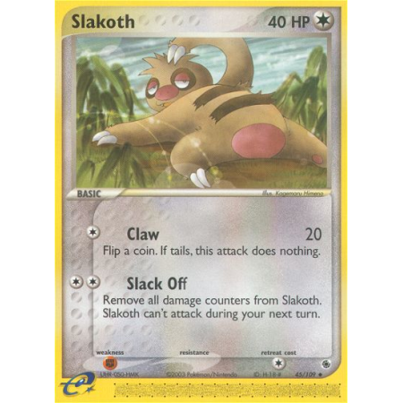 Slakoth (Reverse Holo)