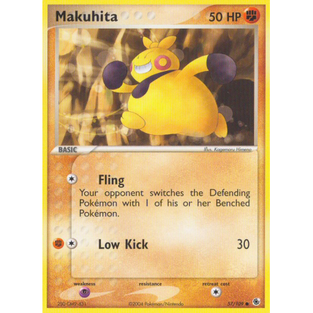 Makuhita (Reverse Holo)
