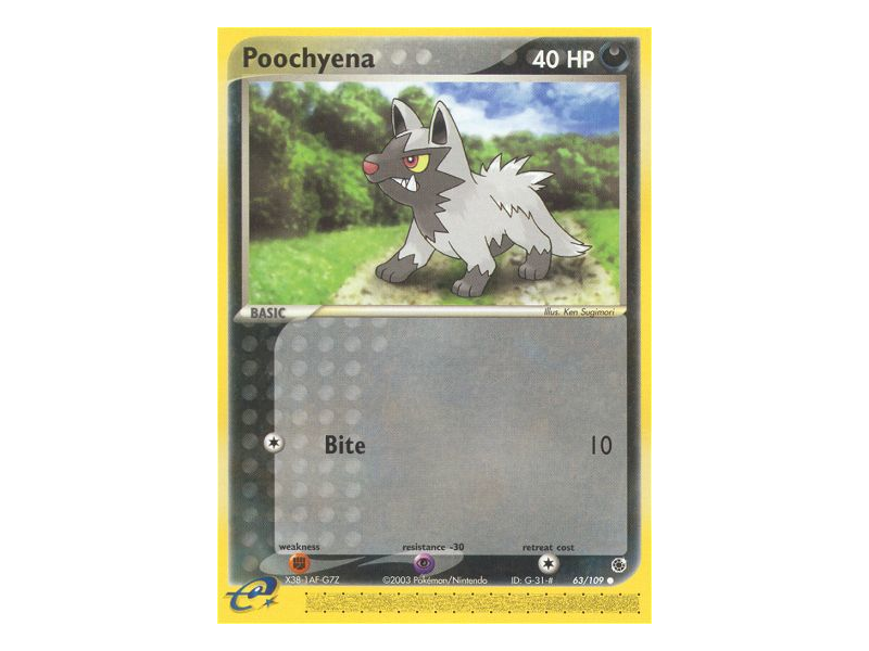 Poochyena (Reverse Holo)