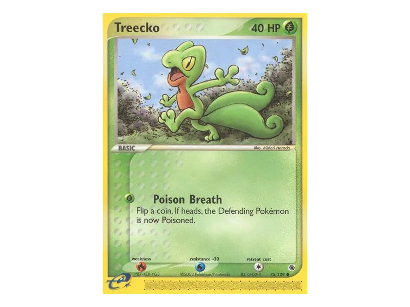Treecko (Reverse Holo)