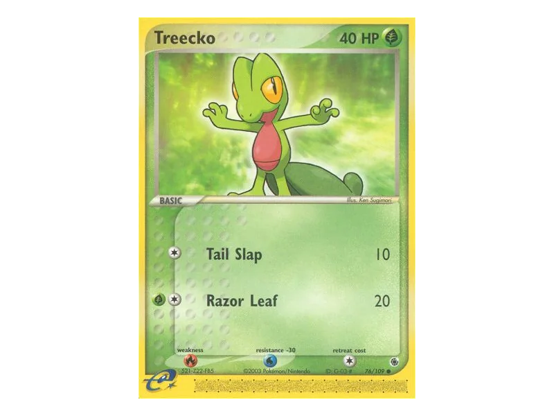 Treecko (Reverse Holo)