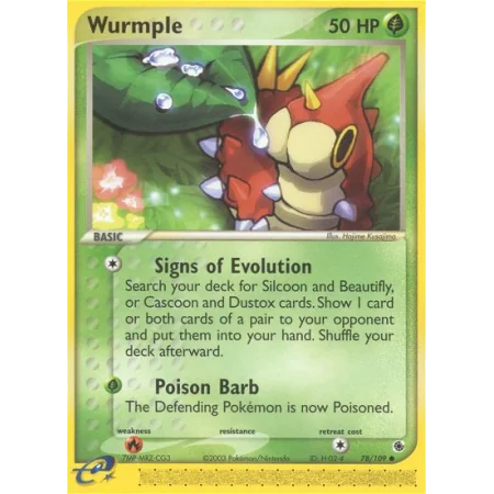 Wurmple (Reverse Holo)