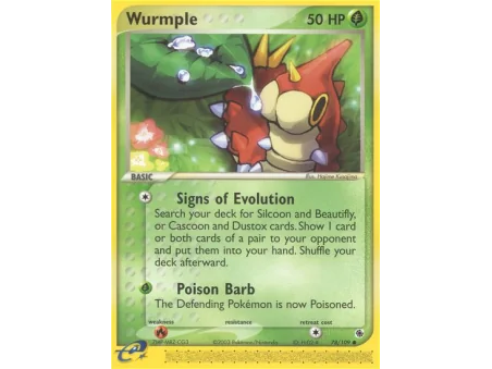 Wurmple (Reverse Holo)