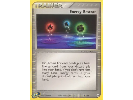 Energy Restore (Reverse Holo)