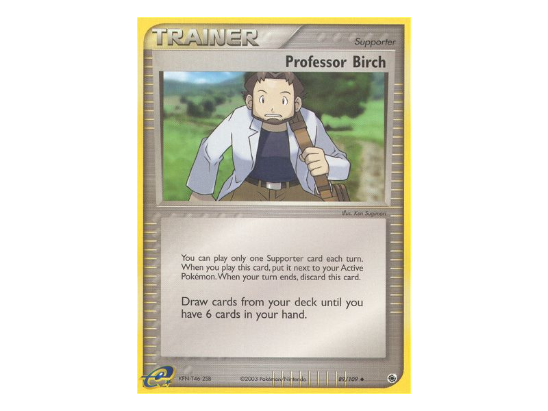 Professor Birch (Reverse Holo)