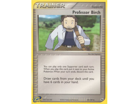 Professor Birch (Reverse Holo)