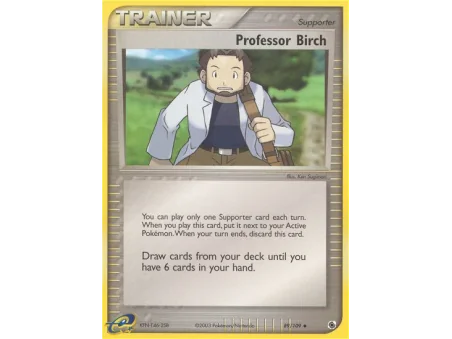 Professor Birch (Reverse Holo)