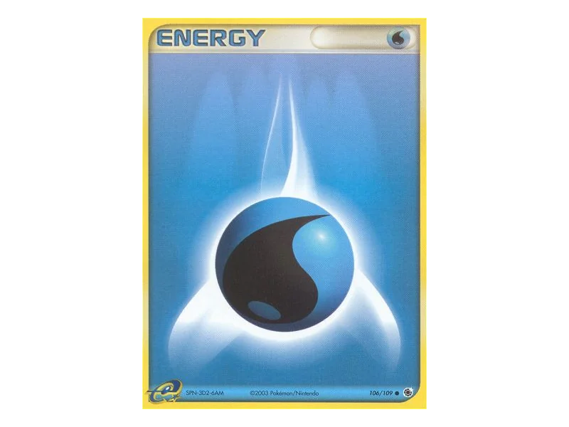 Water Energy (Reverse Holo)