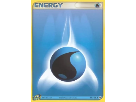Water Energy (Reverse Holo)