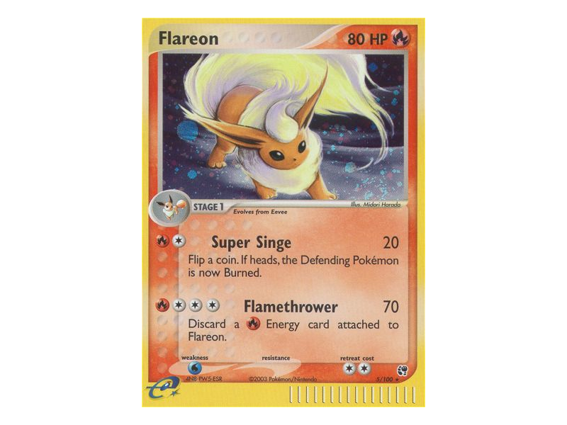 Flareon (Reverse Holo)