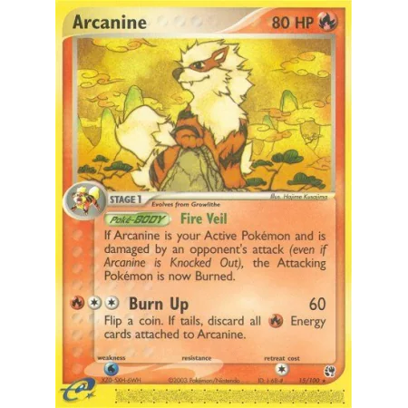Arcanine (Reverse Holo)