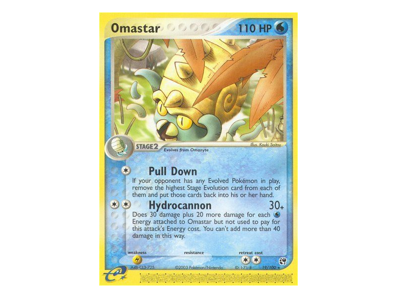 Omastar (Reverse Holo)
